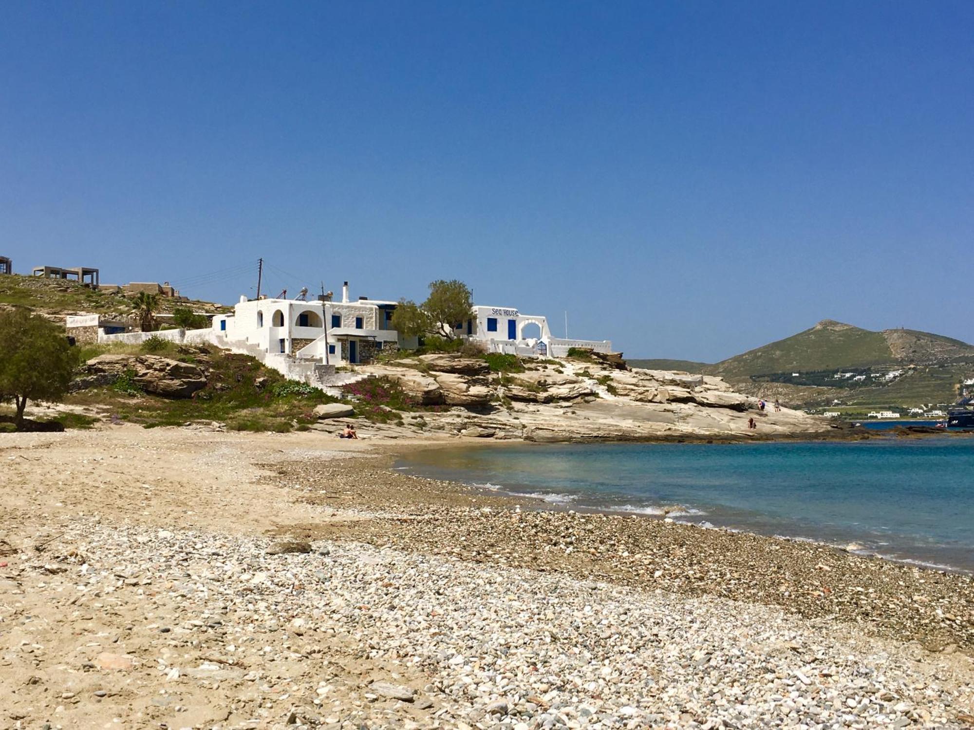 Вілла Cycladic House Науса Екстер'єр фото